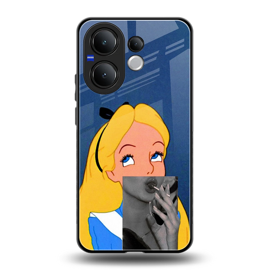 Sugar Bliss back phone cover | glass case for vivo v60