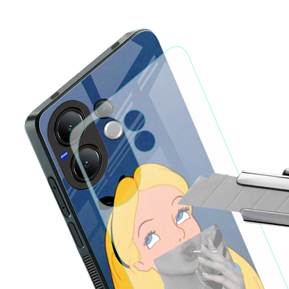Sugar Bliss stylish phone case for vivo v60 | glossy glass and slim fit