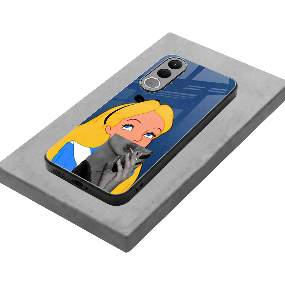 Sugar Bliss stylish phone case for vivo v70 fe | glossy glass and slim fit