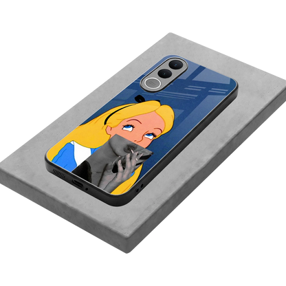 Sugar Bliss stylish phone case for vivo v70 fe | glossy glass and slim fit