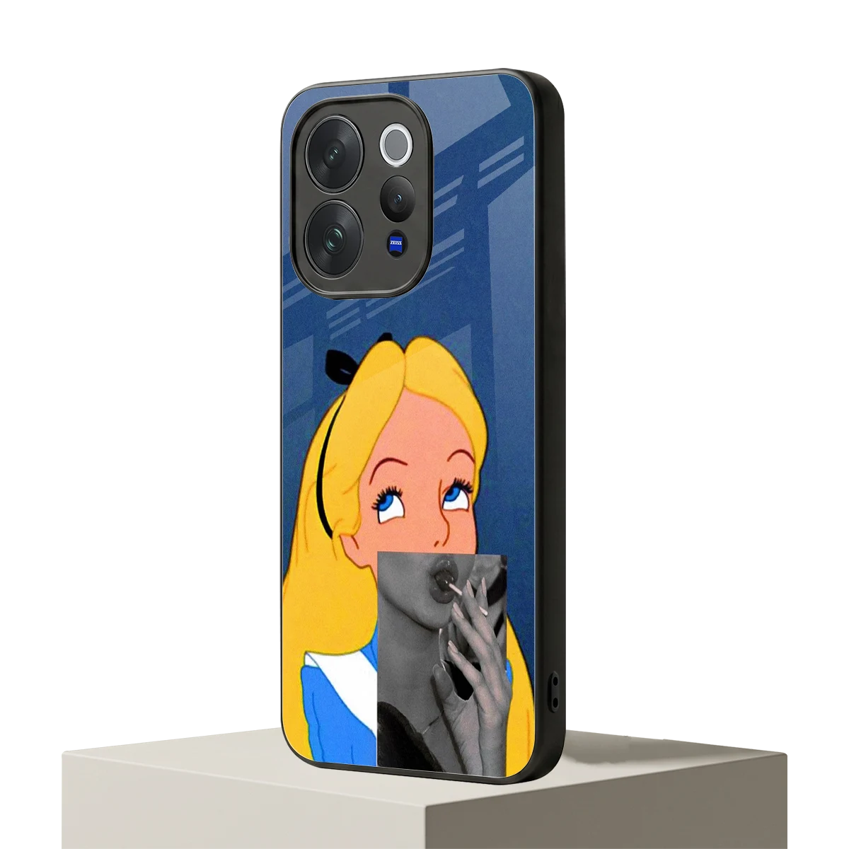 Sugar Bliss vivo v70 mobile cover | shockproof glass phone case
