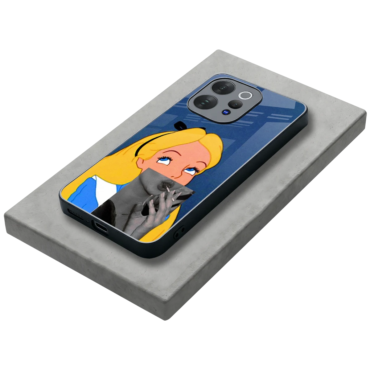 Sugar Bliss stylish phone case for vivo v70 | glossy glass and slim fit