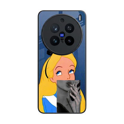 Sugar Bliss back phone cover | glass case for vivo x200 pro