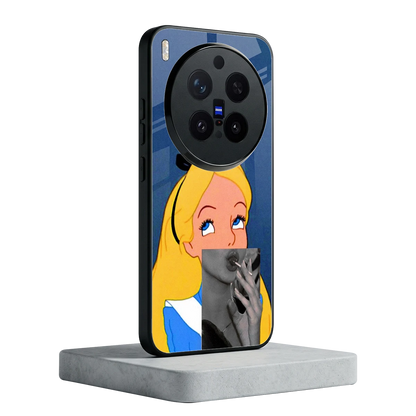 Sugar Bliss vivo x300 pro mobile cover | shockproof glass phone case