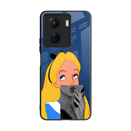 Sugar Bliss back phone cover | glass case for vivo y16