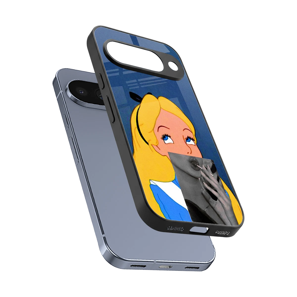 Sugar Bliss sleek google pixel 10 cover with tempered glass back and TPU edges