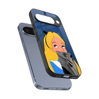 Sugar Bliss sleek google pixel 10 cover with tempered glass back and TPU edges