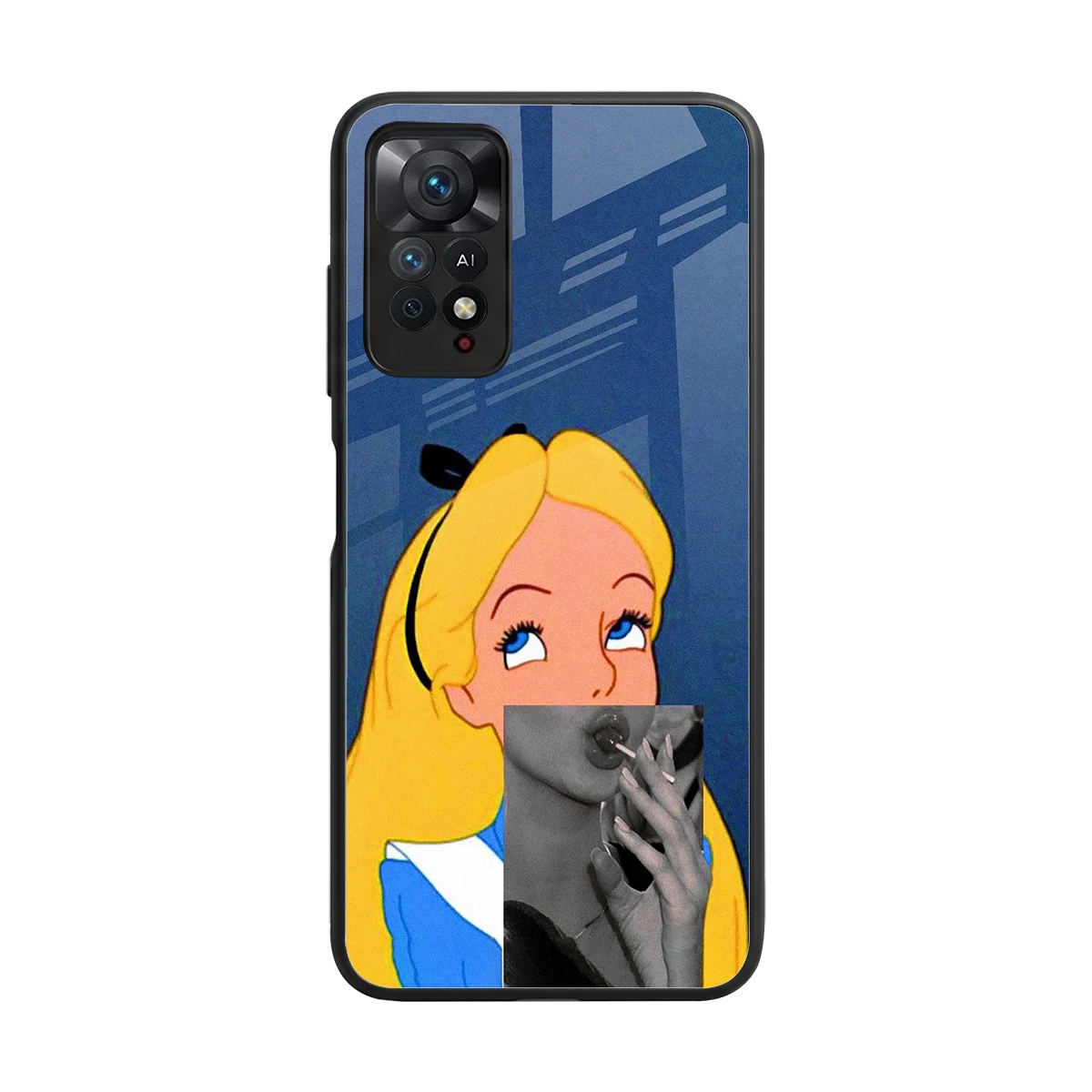 Sugar Bliss back phone cover | glass case for redmi note 11 pro