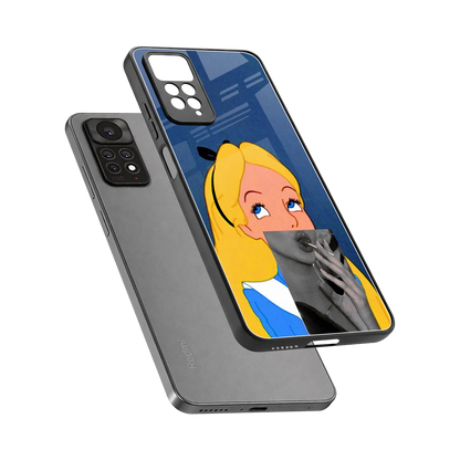 Sugar Bliss sleek redmi note 11 pro cover with tempered glass back and TPU edges