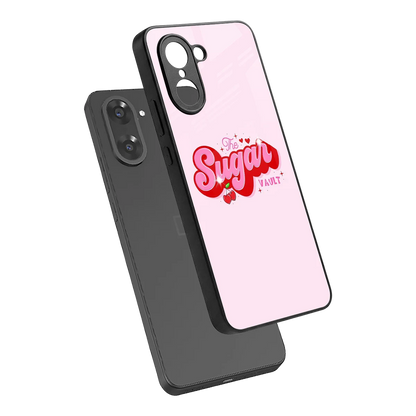 Sugar Vault sleek oneplus nord ce5 5g cover with tempered glass back and TPU edges