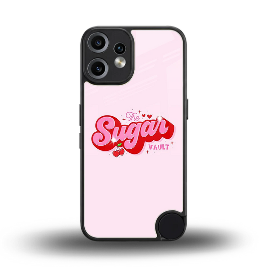 Sugar Vault back phone cover | glass case for cmf nothing phone 2 pro