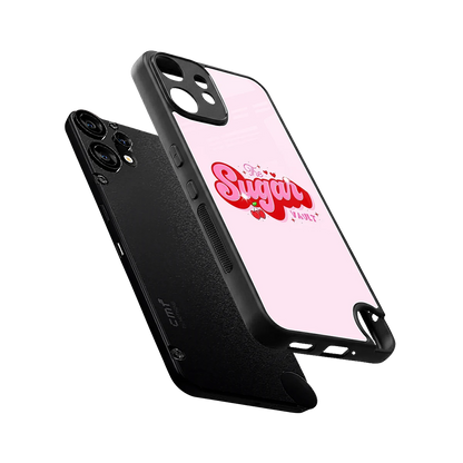 Sugar Vault sleek cmf nothing phone 2 pro cover with tempered glass back and TPU edges