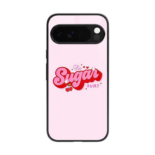Sugar Vault back phone cover | glass case for google pixel 10 pro xl