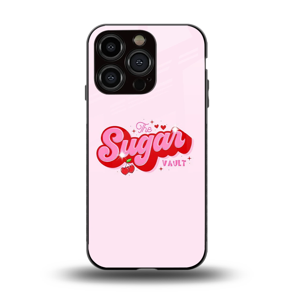 Sugar Vault back phone cover | glass case for iphone 13 pro