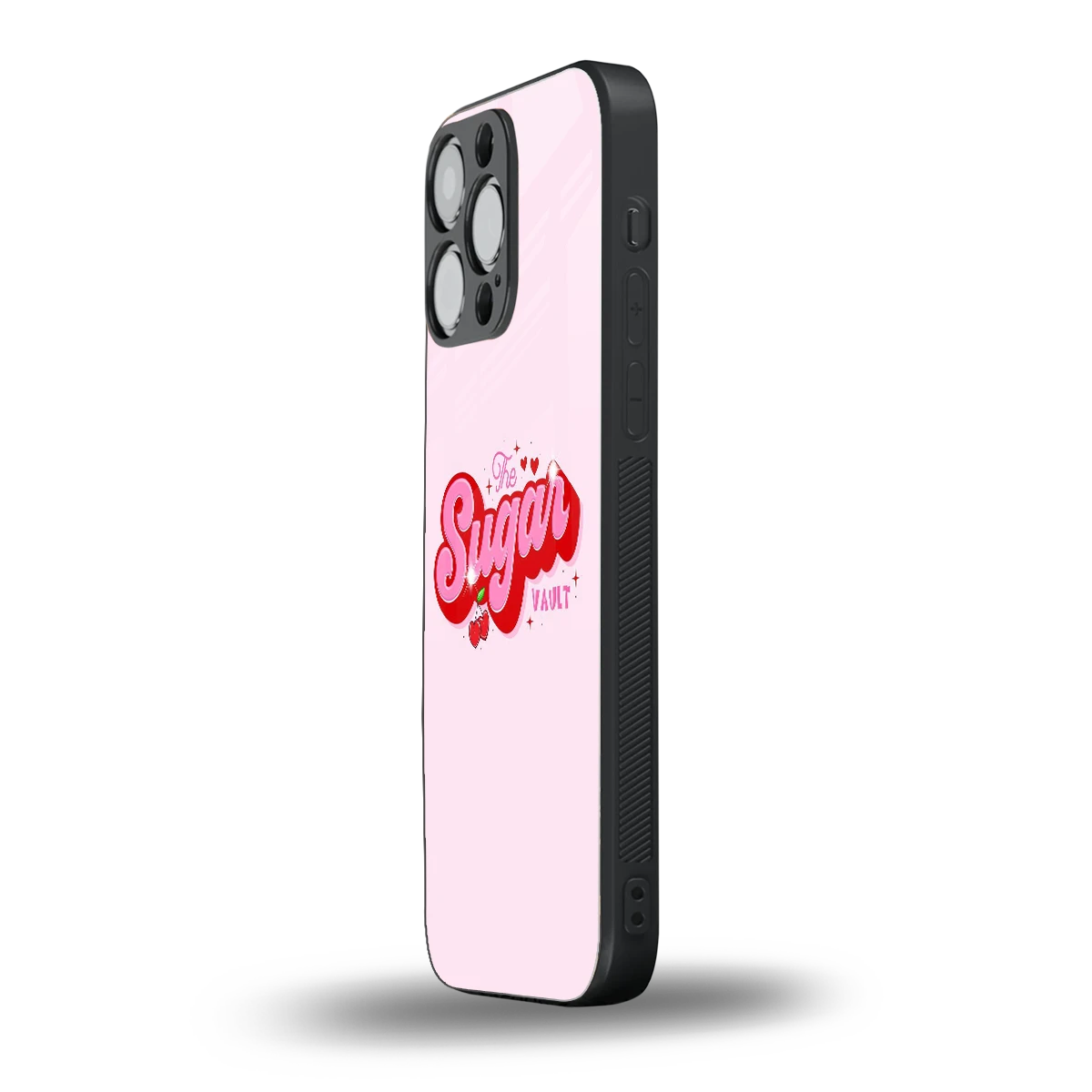 Sugar Vault iphone 15 pro max mobile cover | shockproof glass phone case