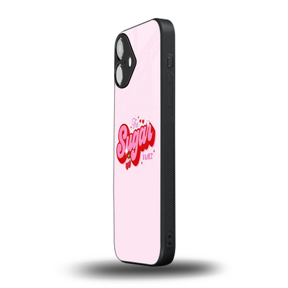 Sugar Vault iphone 16 plus mobile cover | shockproof glass phone case