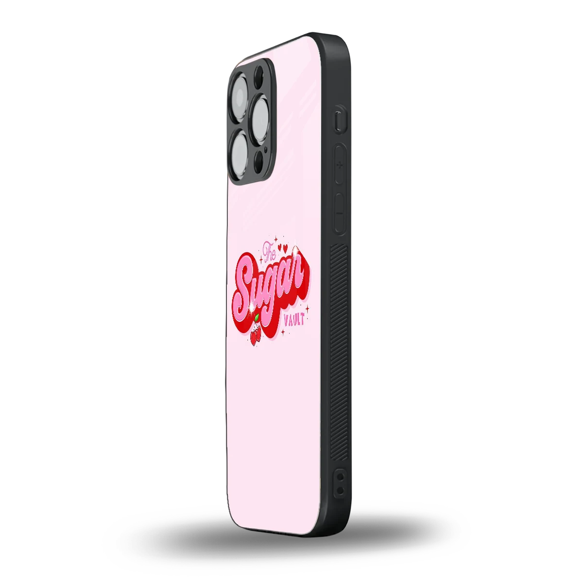 Sugar Vault iphone 16 pro max mobile cover | shockproof glass phone case