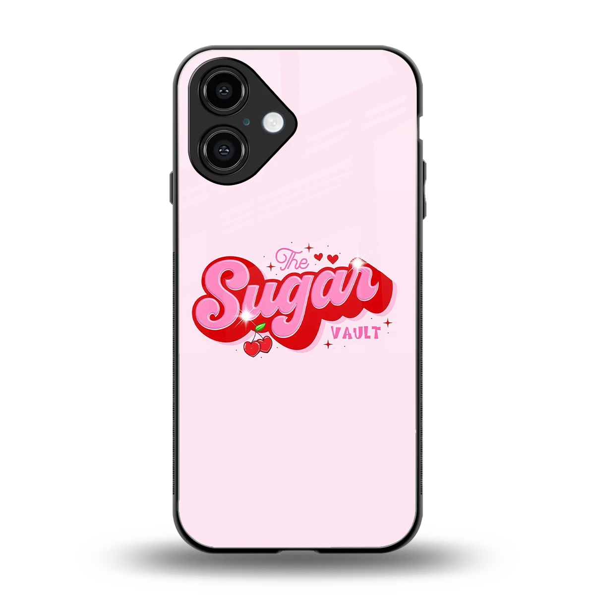 Sugar Vault back phone cover | glass case for iphone 16
