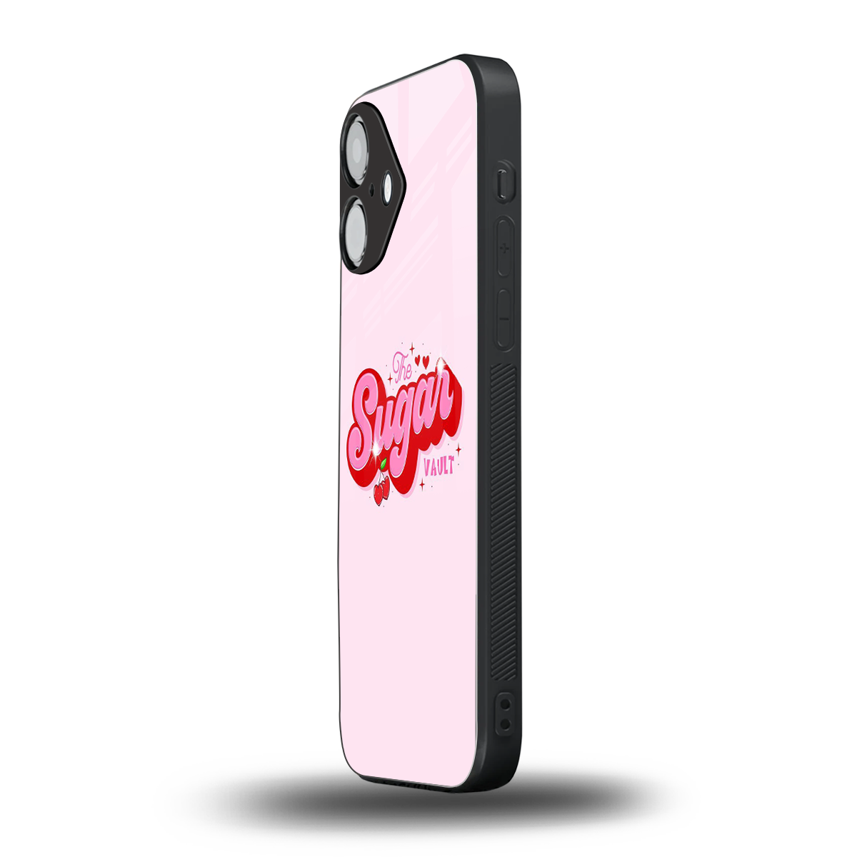 Sugar Vault iPhone 16 mobile cover | shockproof glass phone case