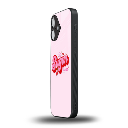 Sugar Vault iPhone 16 mobile cover | shockproof glass phone case