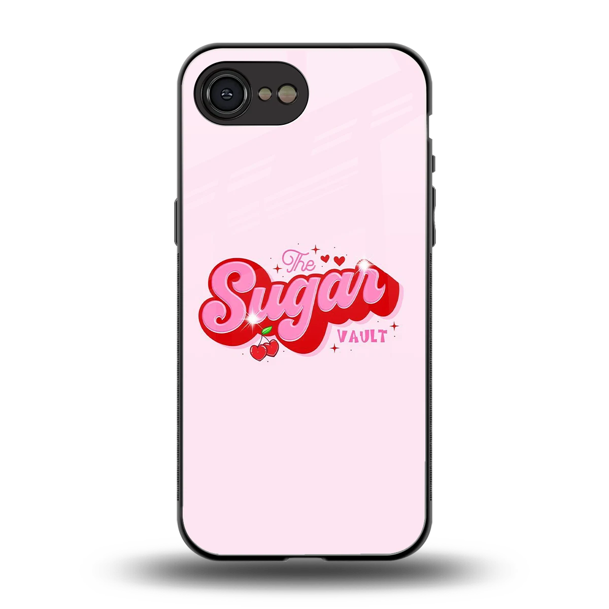 Sugar Vault back phone cover | glass case for iphone 16e