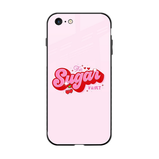 Sugar Vault back phone cover | glass case for iphone 6s plus