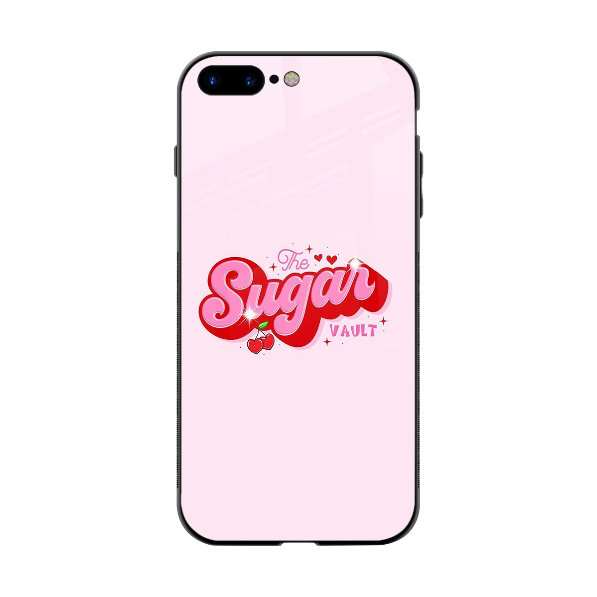 Sugar Vault back phone cover | glass case for iphone 8 plus
