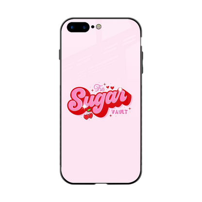 Sugar Vault back phone cover | glass case for iphone 8 plus