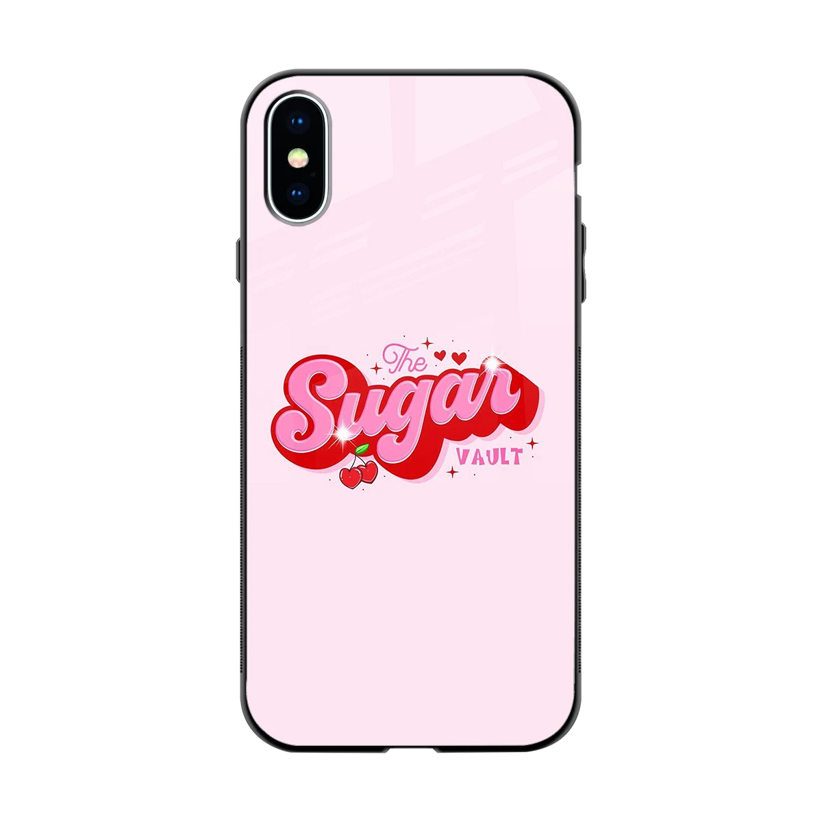 Sugar Vault back phone cover | glass case for iphone x
