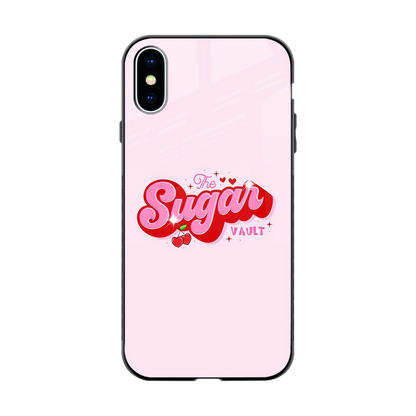 Sugar Vault back phone cover | glass case for iphone x