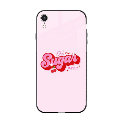 Sugar Vault back phone cover | glass case for iphone xr