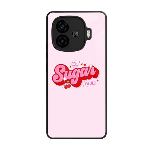 Sugar Vault back phone cover | glass case for iqoo neo 10r 5g