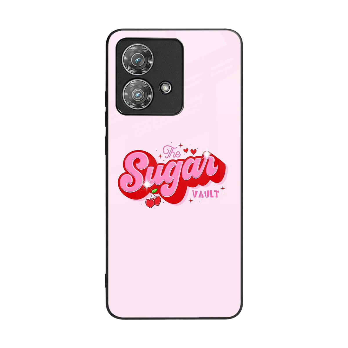 Sugar Vault back phone cover | glass case for motorola edge 40 neo 5g