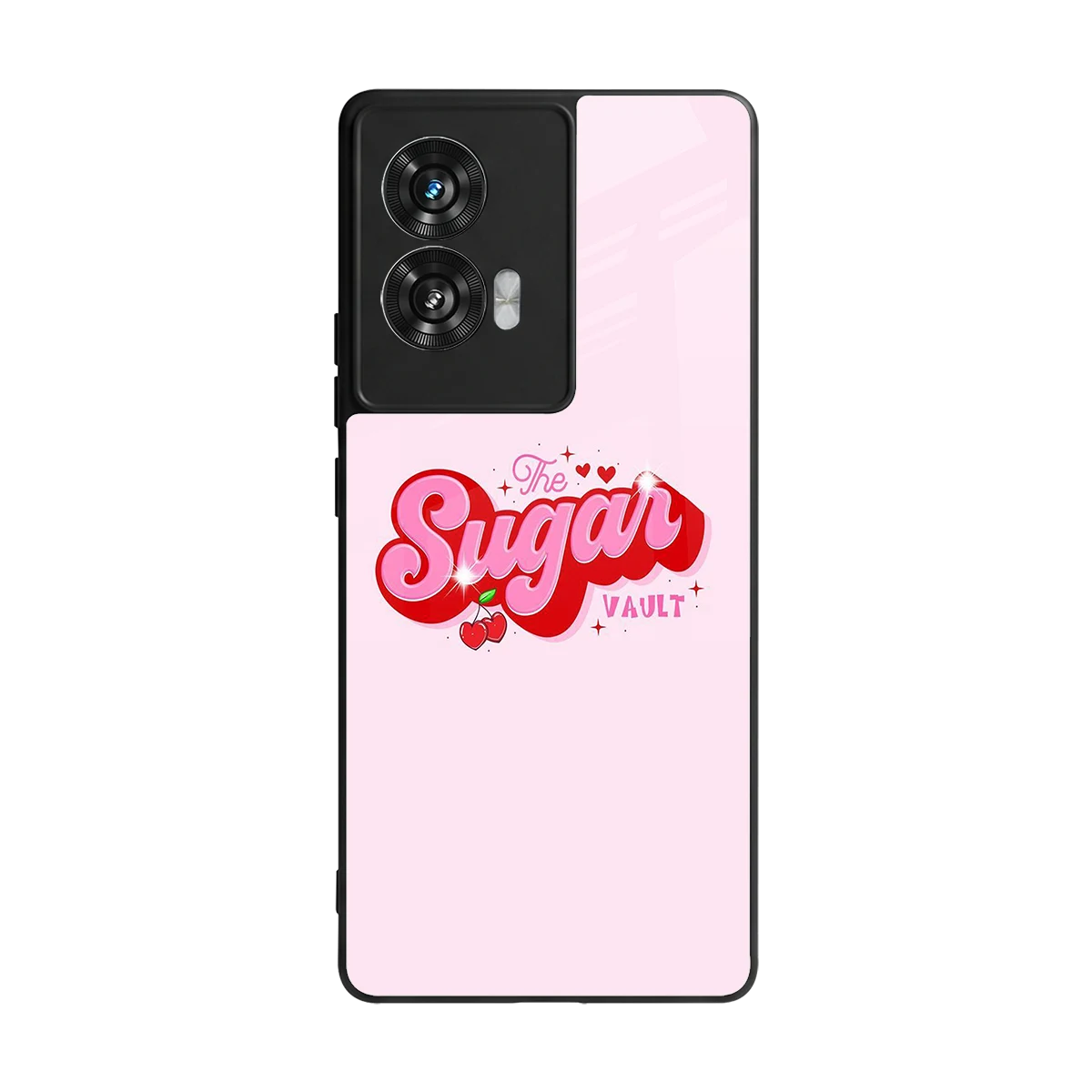 Sugar Vault back phone cover | glass case for motorola edge 50 fusion