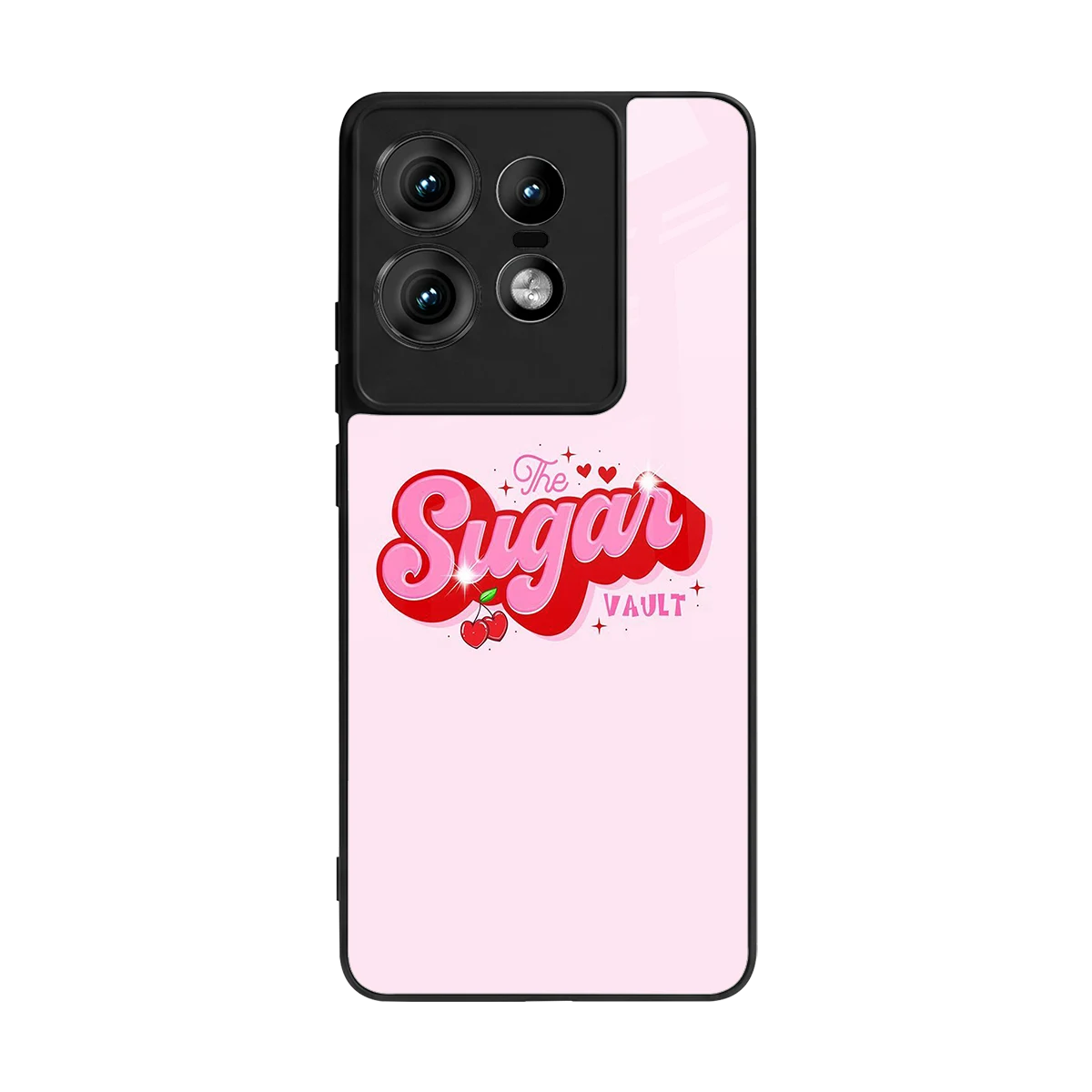 Sugar Vault back phone cover | glass case for motorola edge 50 pro