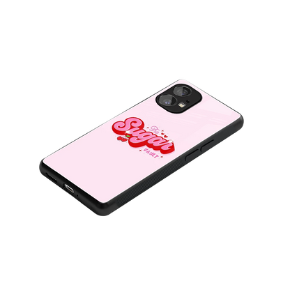 Sugar Vault stylish phone case for nothing phone 1 | glossy glass and slim fit