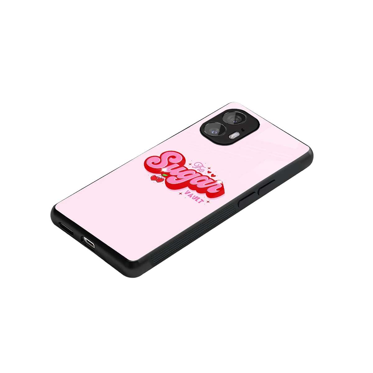 Sugar Vault stylish phone case for nothing phone 2 | glossy glass and slim fit