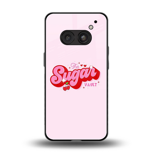 Sugar Vault back phone cover | glass case for nothing phone 2a