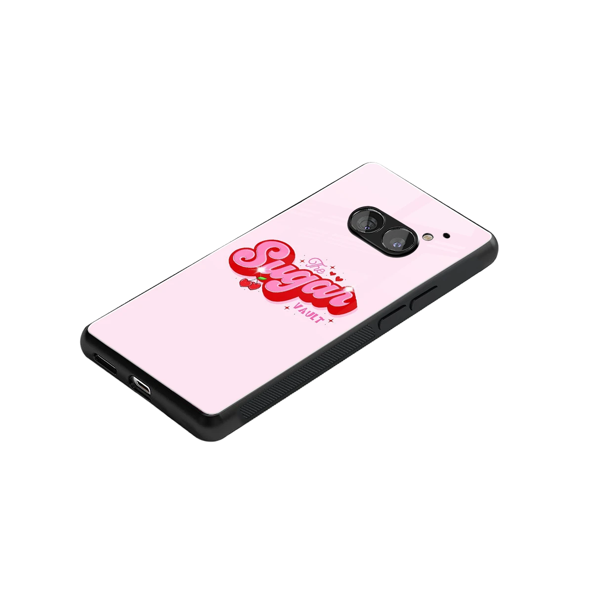 Sugar Vault stylish phone case for nothing phone 2a | glossy glass and slim fit