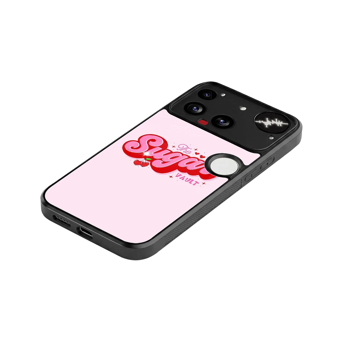 Sugar Vault stylish phone case for nothing phone 3 | glossy glass and slim fit