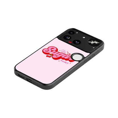 Sugar Vault stylish phone case for nothing phone 3 | glossy glass and slim fit