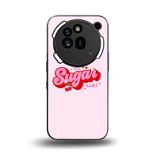 Sugar Vault back phone cover | glass case for nothing phone 3a pro