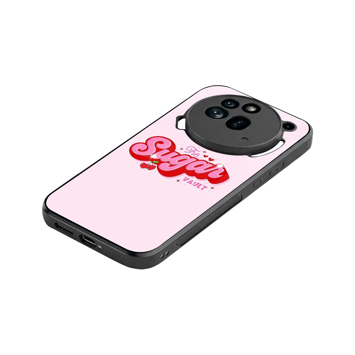 Sugar Vault stylish phone case for nothing phone 3a pro | glossy glass and slim fit