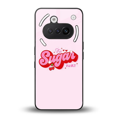 Sugar Vault back phone cover | glass case for nothing phone 3a