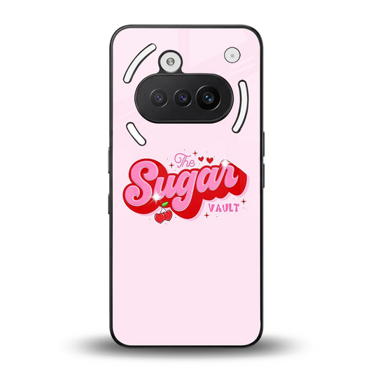 Sugar Vault back phone cover | glass case for nothing phone 3a