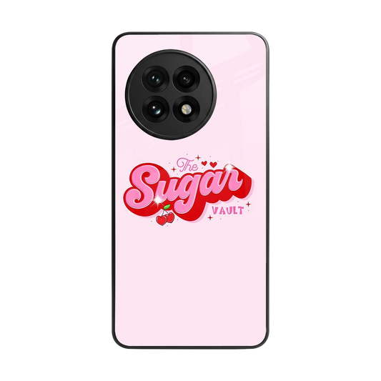 Sugar Vault back phone cover | glass case for oneplus 13r