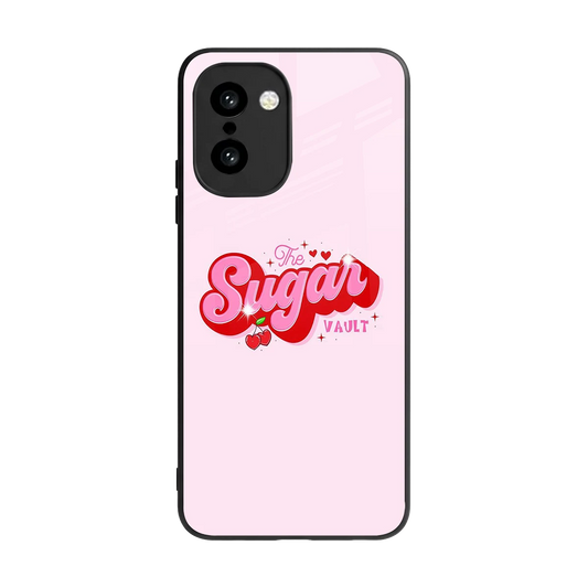 Sugar Vault back phone cover | glass case for oneplus 15r