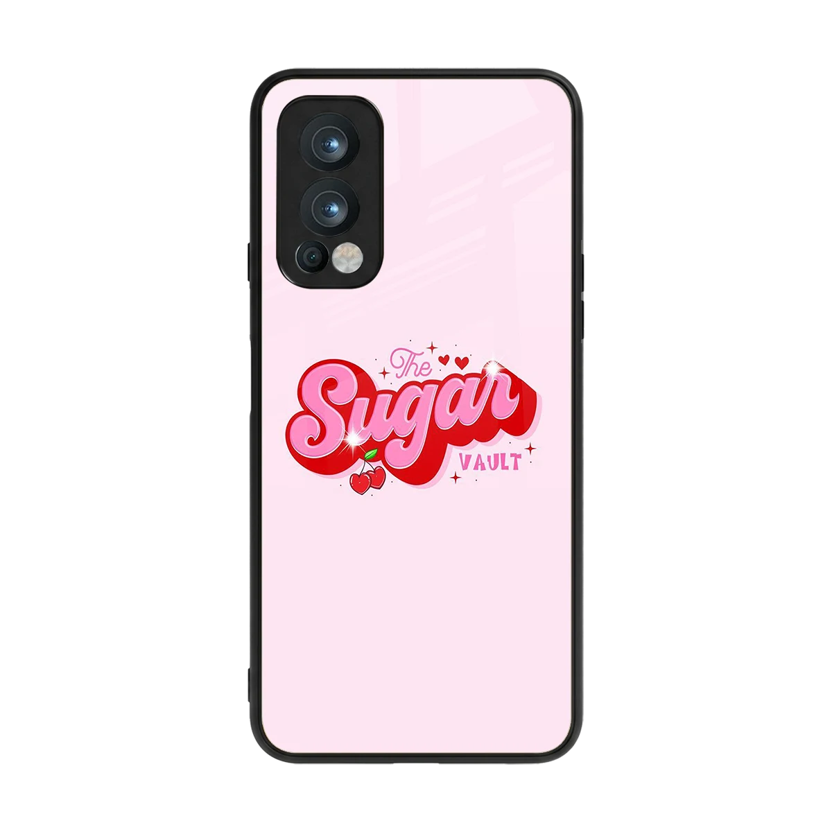 Sugar Vault back phone cover | glass case for oneplus nord 2