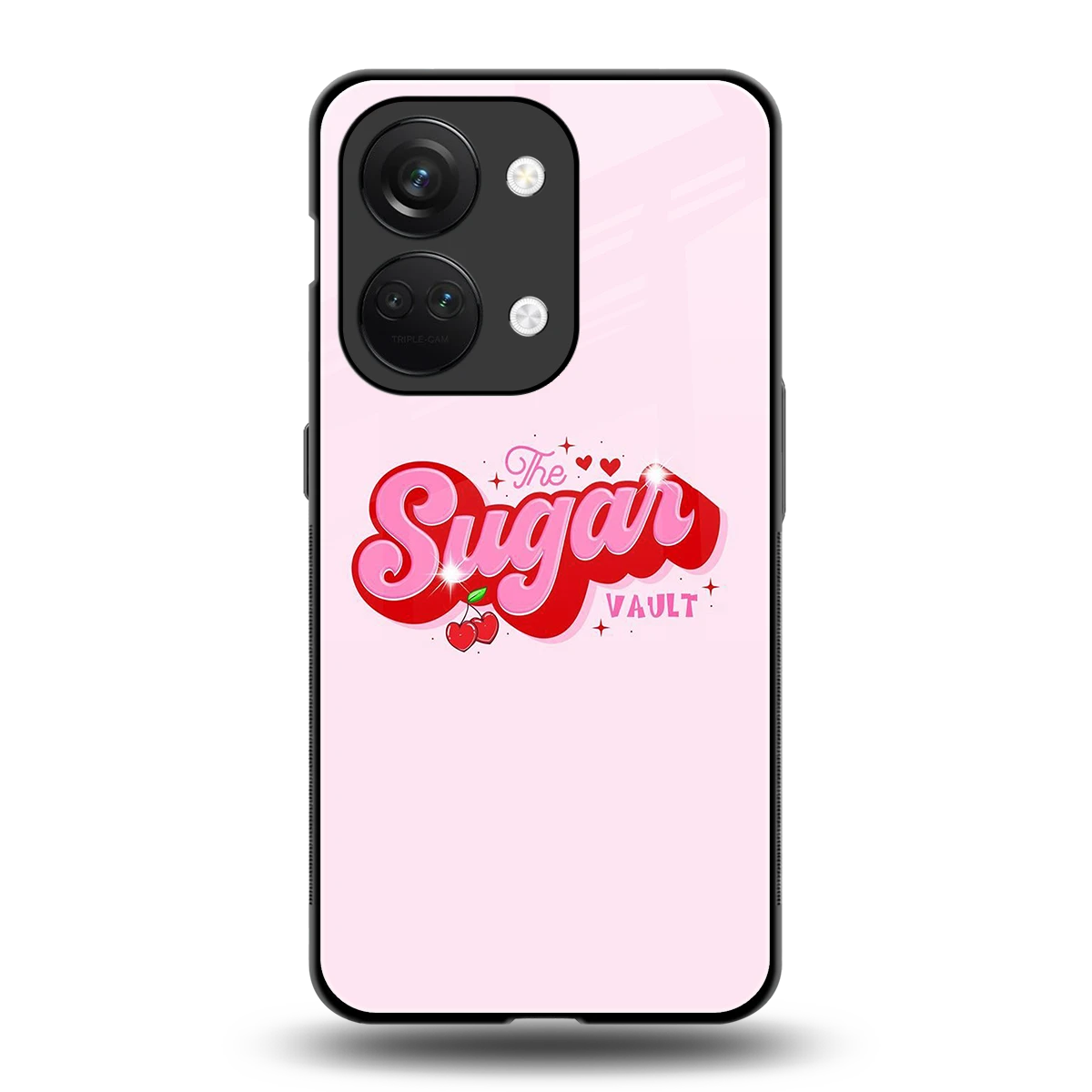 Sugar Vault back phone cover | glass case for oneplus nord 3