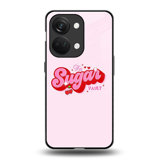 Sugar Vault back phone cover | glass case for oneplus nord 3